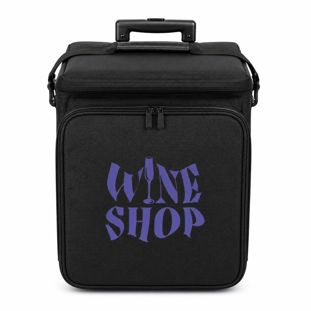 6-Bottle Short Roller Bag