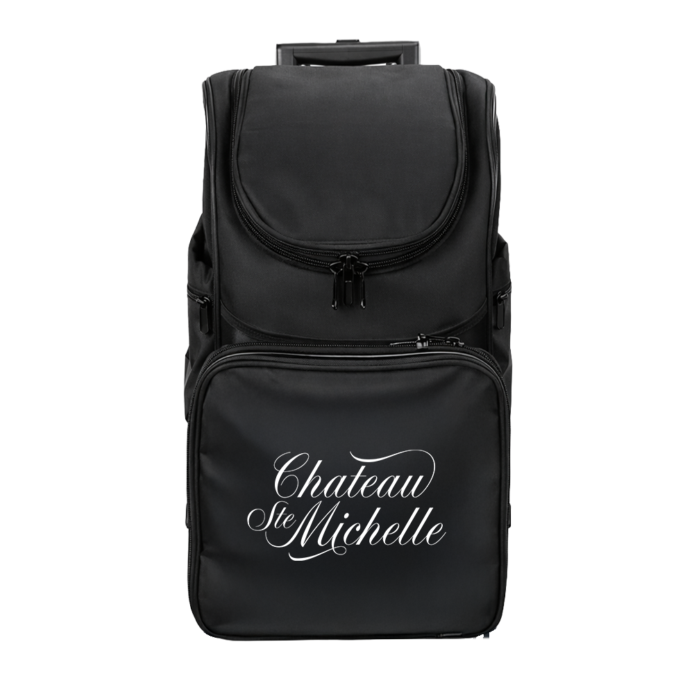 9-Bottle Tall Roller Bag