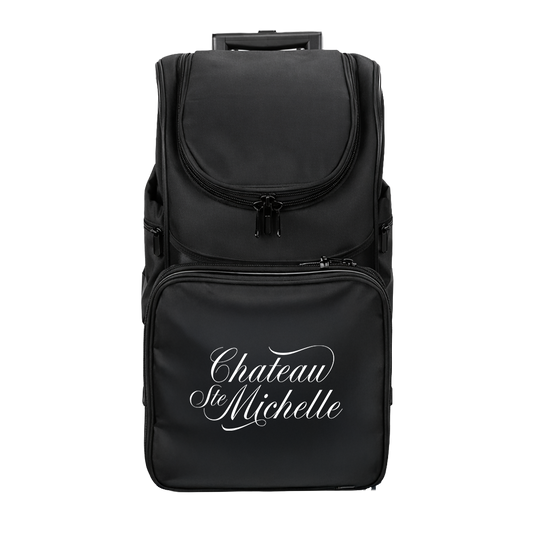 9-Bottle Tall Roller Bag
