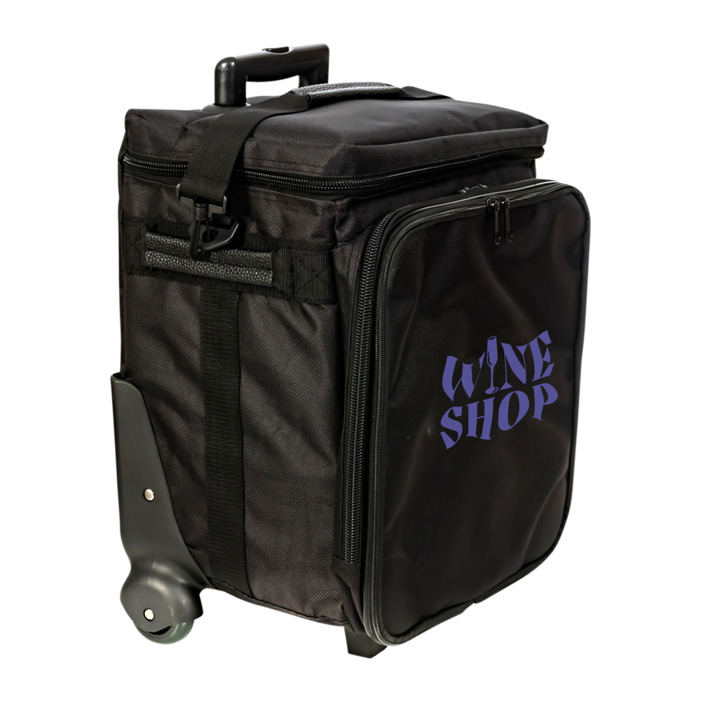 6-Bottle Short Roller Bag