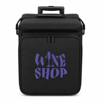 6-Bottle Short Roller Bag