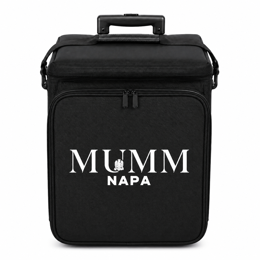 6-Bottle Short Roller Bag