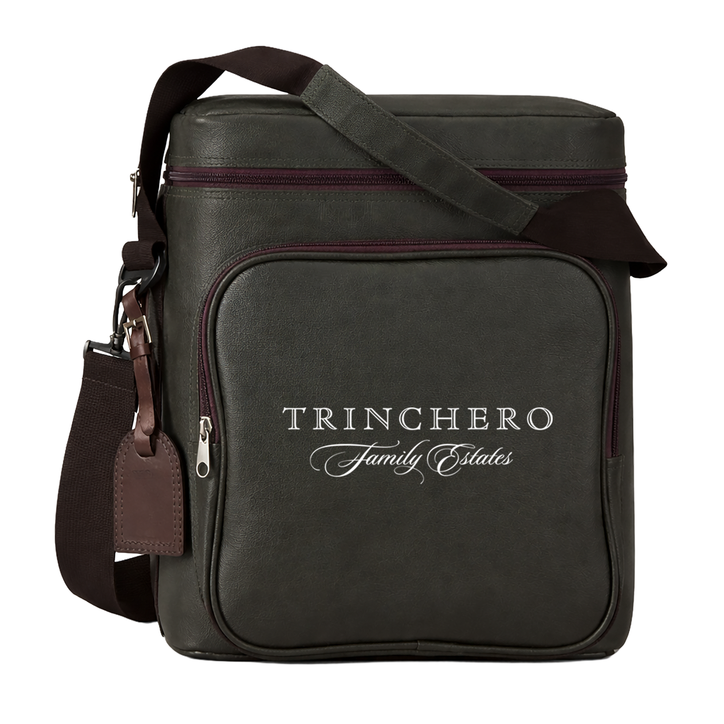 6-Bottle Insulated Canvas Wine Bag