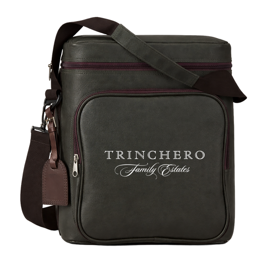 6-Bottle Insulated Canvas Wine Bag