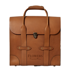 3-Bottle Leather Bag
