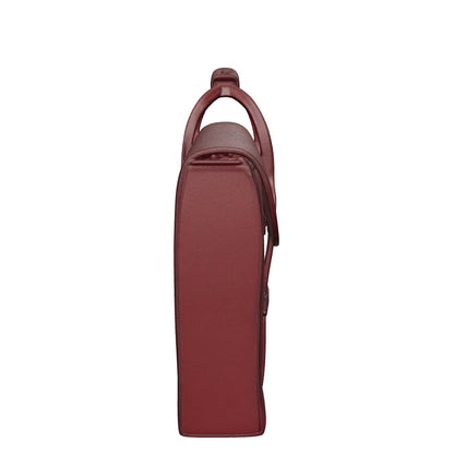 3-Bottle Leather Bag
